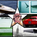 Самые дорогие в мире: яхта, автомобиль, картина, акула, кровать, бриллиант